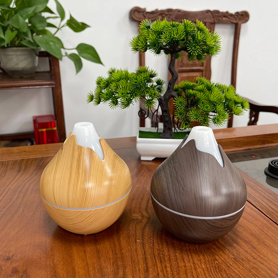 200ml USB Aroma Essential Oil Diffuser Ultrasonic Mini Humidifier Air Purifier 7 Color Change LED Night Light for Office Home